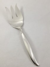 1847 Rogers Bros FLAIR International Silver Plate 9" Cold Meat Serving Fork