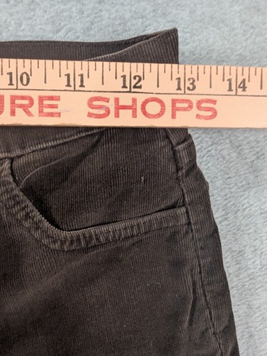 NYDJ Jeans Womens Size 0P Brown Corduroy Comfort Classic Flared Leg Made in USA - Picture 4 of 13