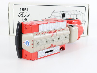 Chevron 1951 Ford F6 Fuel Tanker First Gear 1:34 Truck 29