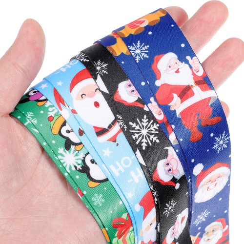 4 Pcs Mobile Phone Rope Lanyard Man Attachment Christmas Lanyards - Afbeelding 4 van 12