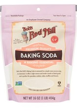 2 PACK Bob's Red Mill Baking Soda Gluten Free 16 Oz Total 32 Oz 