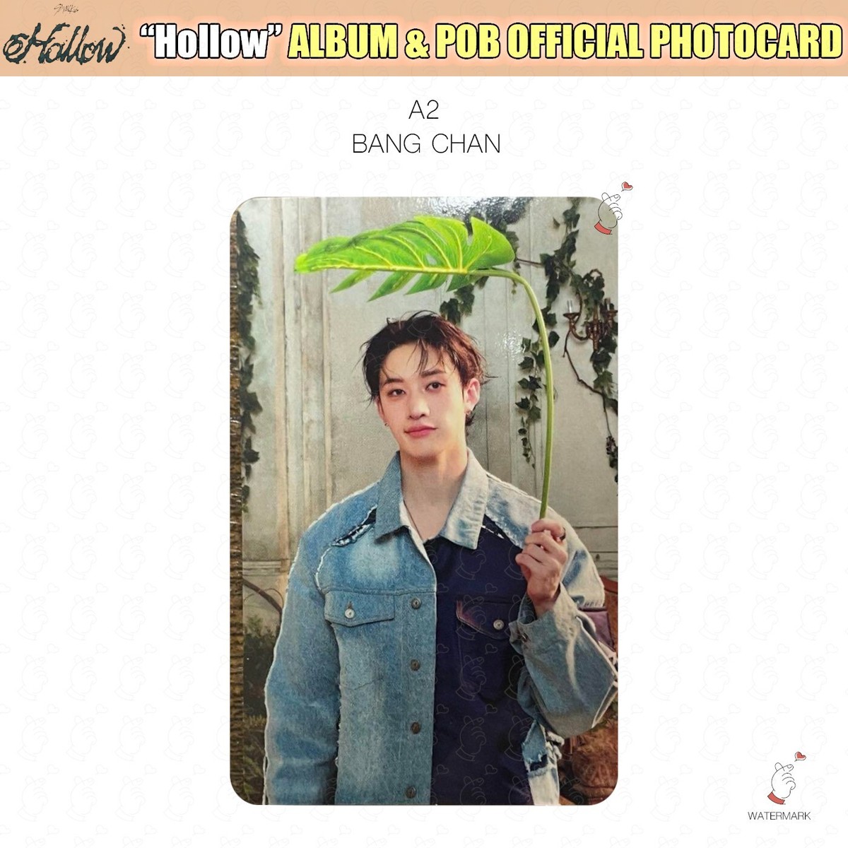 STRAY KIDS HOLLOW JAPAN ALBUM OFFICIAL PHOTOCARD SOLO POB