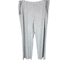 Candace Cameron Bure Regular Brushed Pull-on Pant Light Heather Grey X-Large Sz