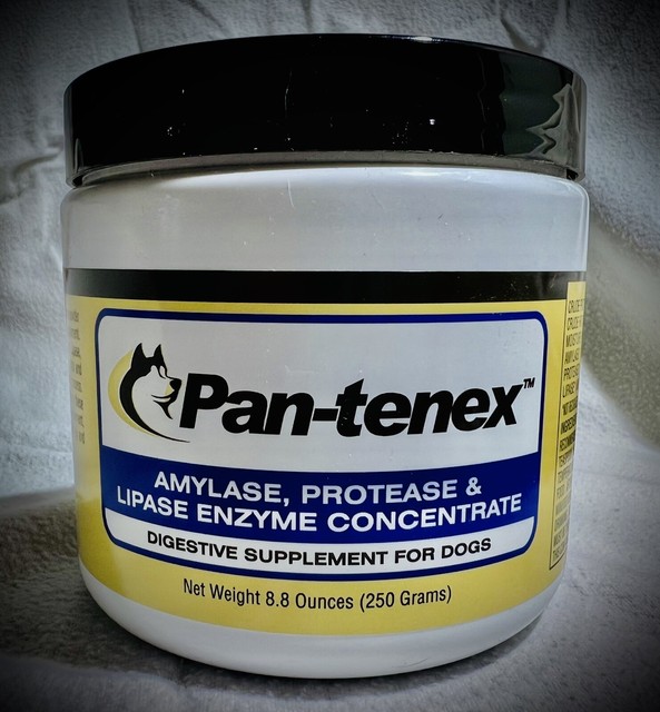 Pantenex 10x Digestive Enzymes for Dogs 8.8 Ounces (250 Grams) for