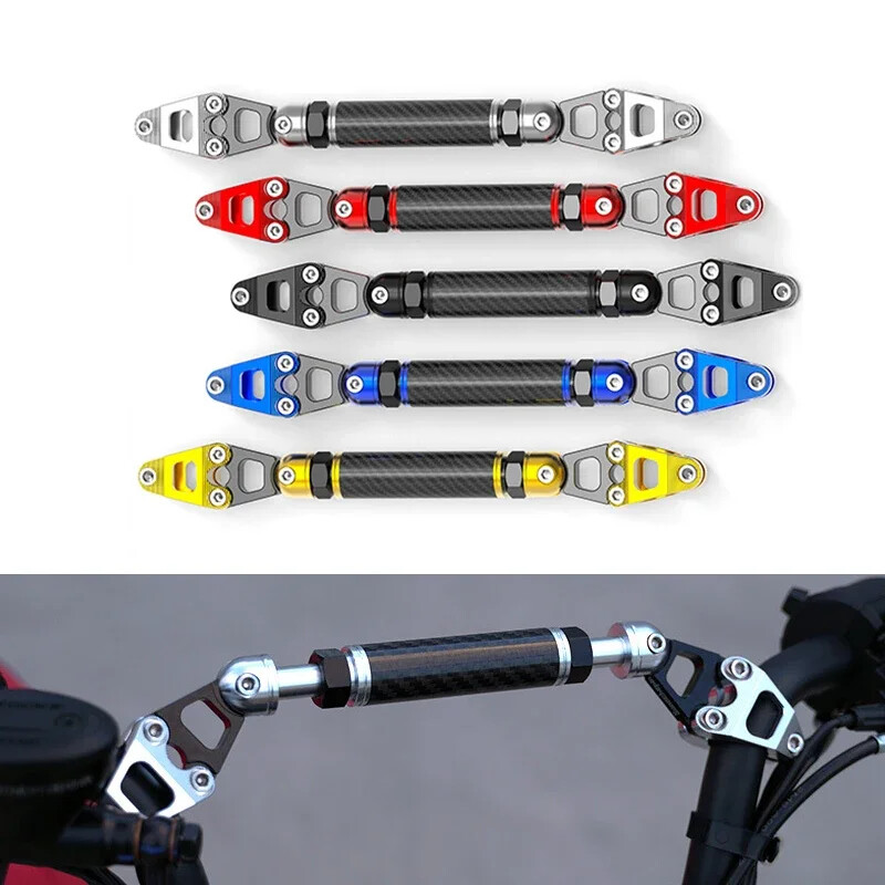 29mm Adjustable Motorcycle Carbon Fibre Balance Bar Handlebar Lever Crossbar