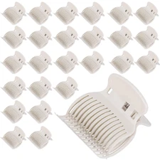 24 Hot Roller Clips for Hair Curler Claw Clip Replacement Hair Section Styling f