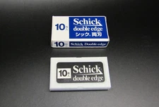SCHICK VTG D/E 10 BLADE DISPENSER JAPAN MARKET Made In Germany UNUSED COND. #5