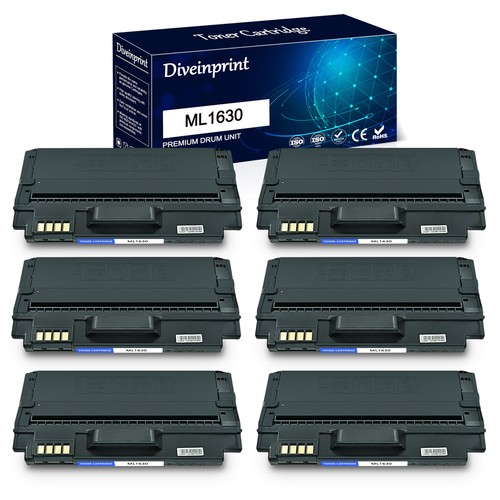 Cartucho de tóner 6PK ML-D1630A ML1630 compatible con Samsung SCX-4500W ML-1630W