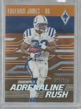 2016 Panini Phoenix Adrenaline Rush Orange #AREJ Edgerrin James (ref35623)