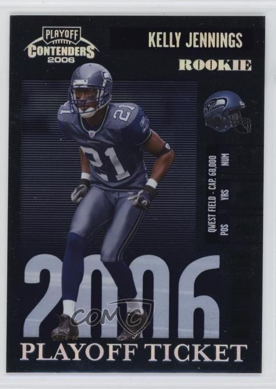 Kelly Jennings Playoff Contenders #166 Playoff Ticket