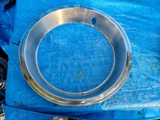  GM 14" X 7" Rally Wheel 2" 1/2 Deep Trim Ring with 4 Clips Camaro Nova 69-75 #a