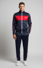 RARE WESC Tracksuit M NWT Retro 90s Colorblock Side Tape Track Suit Set