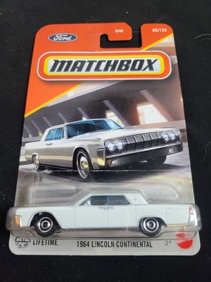 2025 Matchbox 85/125 1964 LINCOLN CONTINENTAL White New Near Mint