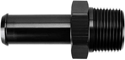 10AN to 3/8 Barb Fuel Hose Adapter Black Aluminum