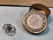 Vintage NOS Elgin 16s Pocket Watch Solid Balance Wheel Complete  Pristine