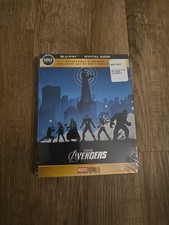 Marvel Studios The Avengers Blu-ray Steelbook Best Buy Exclusive Sealed Embossed