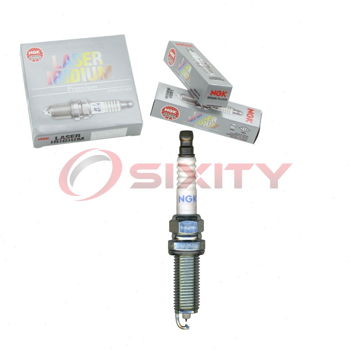 NGK 90174 DF8H-11B Laser Iridium Spark Plug for Ignition Wire Secondary  bu