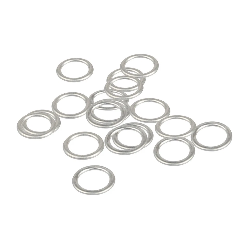 25Pcs N0138157 Aluminum Oil Pan Screw Washer For AUDI SQ5 Q7 RS4 RS5 RS7 S4 - Image 3 of 4