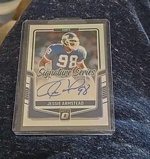 2024 Donruss Optic Signature Series Jessie Armstead autograph auto GIANTS 