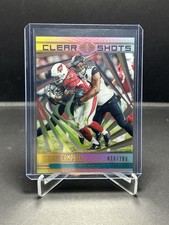 2018 Panini Illusions - Clear Shots Calais Campbell #CS-CC Gold /299