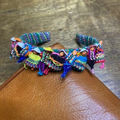 Peruvian Headband Handmade Hair Accessory Peru South American People Textile
