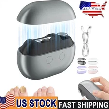 Electric Nail Clippers for Seniors, Electric Nails Care Tool with LED Light