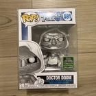Funko Pop! Marvel Doctor Doom #591- 2020 Spring Convention Exclusive w/Protector
