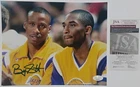 Kobe Bryant Lakers 8x10 Basketball Photo JSA Autographed Byron Scott Signed COA!