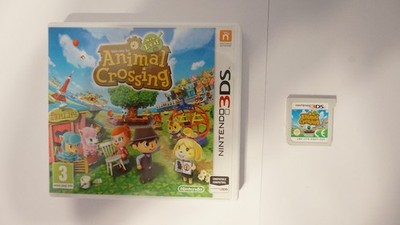 Welcome to Animal Crossing New Leaf Nintendo 3DS Game PAL EUR 2015 2DS Aged Real