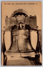 Liberty Bell Independence Hall Philadelphia PA Ruth Murray Miller Postcard
