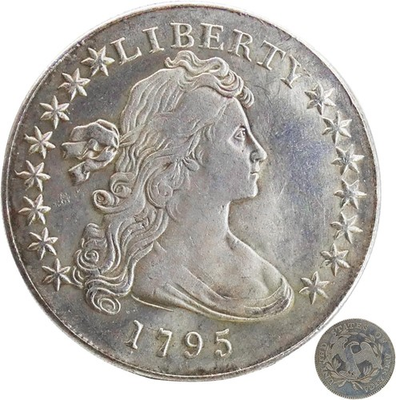 #ad Rare Collectible Antique Historical Coin Exquisite Cameo Design Old Silver Dolla $14.99