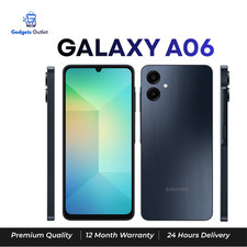 Samsung Galaxy A06 5G 128GB Dual-Sim Brand New Sealed Unlocked Smart Phone