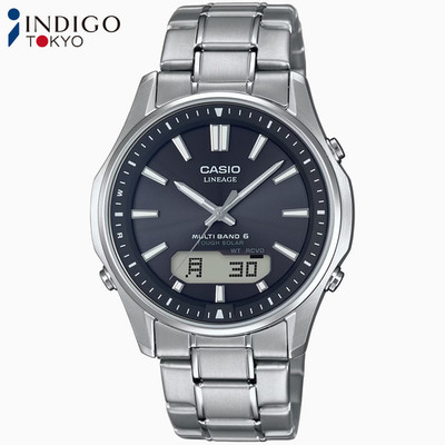 CASIO LINEAGE LCW-M100TSE-1AJF Titanium Radio Solar Analog Digital 40mm Watch
