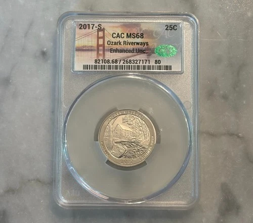 2017-S America the Beautiful Quarters — photo from the most recent tracked eBay sale