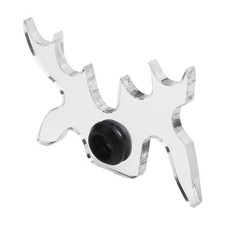 SRS Clear Acrylic Moose Bridge Head for Pool Cue Stick Billiards Accessory