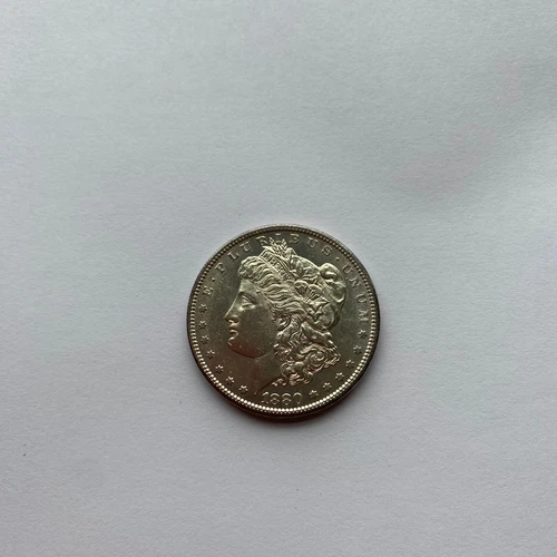 1880-S Morgan Silver Dollar, BU beautiful coin