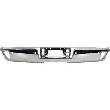 Step Bumper For Chevrolet Silverado 1500 14-18 Rear w/ Corner Step Chrome