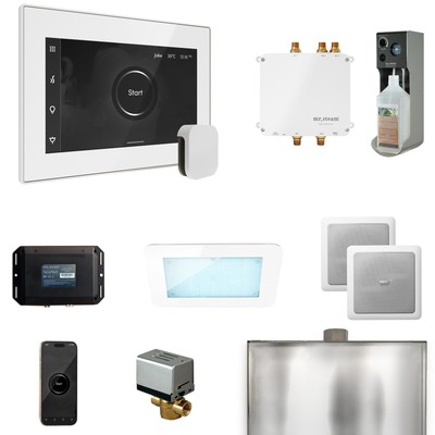 Mr Steam Bliss Steam Ctrl-Package with iSteamX Ctrl-Steamhead-Wht