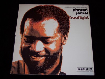 AHMAD JAMAL & ''FREEFLIGHT'', AN ORIGINAL M- GATEFOLD LP WITH RARE LABEL FROM ABC!