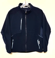 Zero Restriction Tour Windstopper Fleece Jacket Men L Softshell Stretch Zip Golf