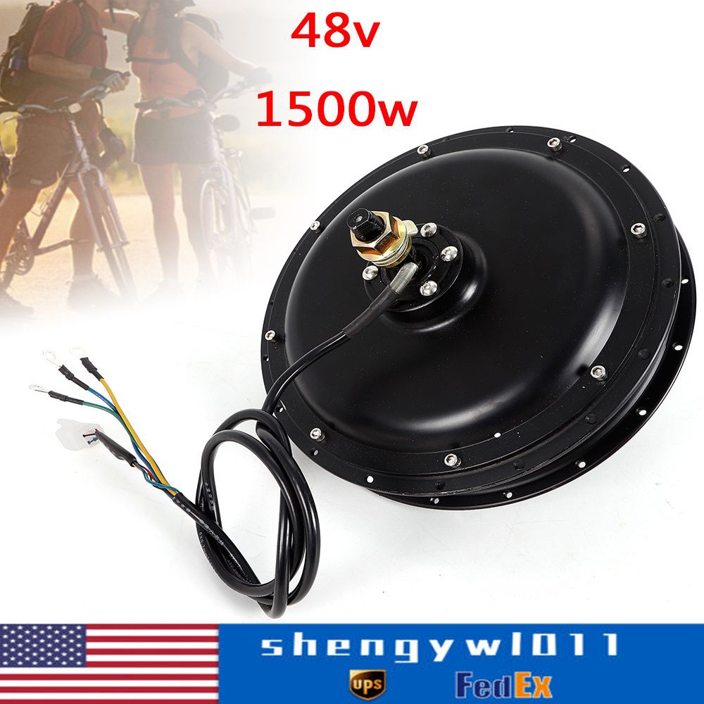 1500W E-Bike Conversion Kit 48V Fat Ebike Hub Motor Hub Rear
