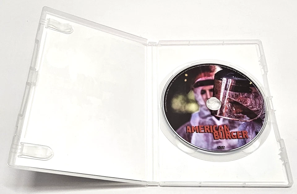 American Burger DVD 2014 Fredrik Hiller Near Mint Disc Ultra RARE Slasher Horror - Image 4 of 4