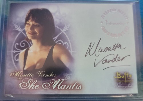 Buffy the Vampire Slayer A-10 Autograph Musetta Vander as She Mantis