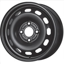 Stahlfelgen DEDICO STEEL 14" 5.5J 4x108 ET 37.5 63.4 NERO