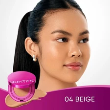 SKINTIFIC Cover Glow Perfect Pink Cushion 11g LongLasting Healthy Radiant Finish