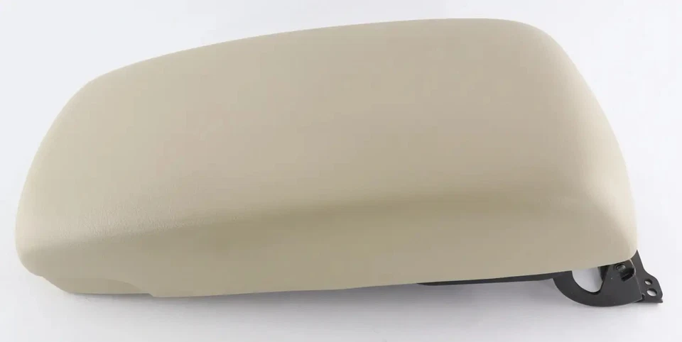 05-10 Toyota Avalon Consola Central Deslizante Tapa de Almacenamiento Apoyabrazos Vinilo Marfil Foto 4 de 4