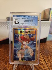 2016 CGC 8.5 Misty's Determination #108 Pokemon Evolutions