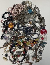 Jewelry Bag 2 Pounds 10 Ounces Craft/Repair/Harvest Mixed Variety Lot