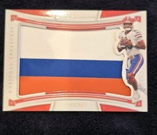 2023 National Treasures Anthony Richardson Rookie Silhouettes 07/25 RS-ANR Colts
