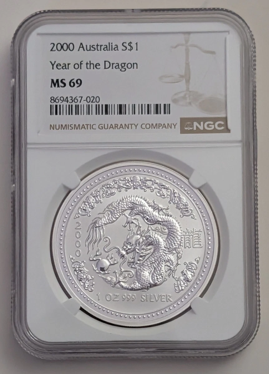 NGC Certified Australian Lunar Silver Bullion Coins for sale | eBay